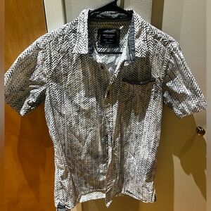 Button Down Short Sleeve Dress Shirt